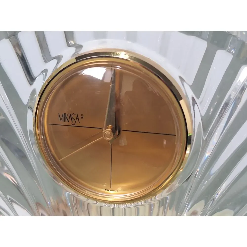 Mikasa Deco Crystal Clock Germany 7